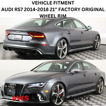 Load image into Gallery viewer, AUDI RS7 2014-2018 21&quot; FACTORY ORIGINAL WHEEL RIM 58939 4G8601025AM