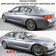 Load image into Gallery viewer, BMW 530i 540i 2017-2020 19&quot; FACTORY OEM WHEEL RIM FRONT 86331 36116863422