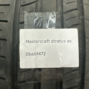 Set of 2 Mastercraft Stratus AS Size 195/65/15