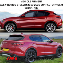 Load image into Gallery viewer, ALFA-ROMEO STELVIO 2018-2020 20&quot; FACTORY ORIGINAL WHEEL RIM 58188 156117310