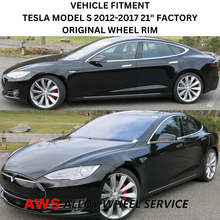 Load image into Gallery viewer, TESLA MODEL S 2012-2017 21&quot; FACTORY OEM WHEEL RIM 97095 101733700A