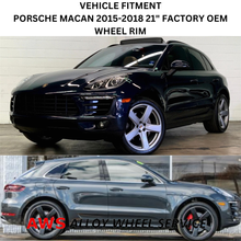 Load image into Gallery viewer, PORSCHE MACAN 2015-2018 21&quot; FACTORY OEM REAR WHEEL RIM 67473 95B601025AE #D