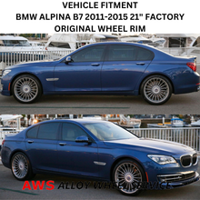 Load image into Gallery viewer, BMW ALPINA B7 2011-2015 21&quot; FACTORY OEM FRONT WHEEL RIM 71461 36107984825