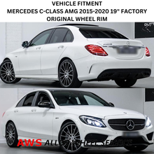 Load image into Gallery viewer, MERCEDES C-CLASS AMG 2015-2020 19&quot; FACTORY OEM REAR WHEEL RIM 85519 A2054011400