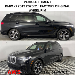 BMW X7 2019 2020 21'' FACTORY ORIGINAL WHEEL RIM 96575 36118074220