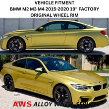 Load image into Gallery viewer, BMW M2 M3 M4 2015-2020 19&quot; FACTORY OEM REAR WHEEL RIM 86095 36112284551