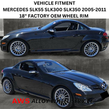 Load image into Gallery viewer, MERCEDES SLK55 SLK300 SLK350 2005-2011 18&quot; FACTORY OEM REAR WHEEL RIM 65364