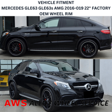 Load image into Gallery viewer, MERCEDES GLE63 GLE63s AMG 2016-2019 22&quot; FACTORY OEM FRONT WHEEL RIM 85498