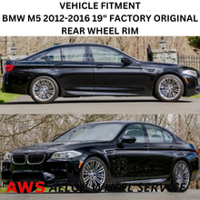 Load image into Gallery viewer, BMW M5 2012-2016 19&quot; FACTORY OEM WHEEL RIM REAR 71559 36112284251