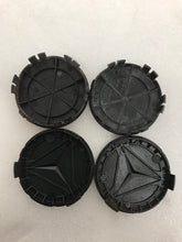 Load image into Gallery viewer, Set of 4 Mercedes 75MM Classic Dark Blue Wheel Center Hub Caps 985c0799