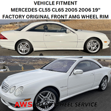Load image into Gallery viewer, MERCEDES CL55 CL65 2005 2006 19&quot; FACTORY ORIGINAL FRONT AMG WHEEL RIM