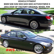 Load image into Gallery viewer, BMW 528i 535i 550i 640i 650i ACTIVEHYBRID 5 2011-2019 19&quot; FACTORY OEM REAR WHEEL RIM