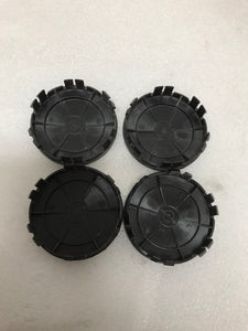 Set of 4 Mercedes-Benz Black Wheel Center Caps 75MM A1714000025 77636c38