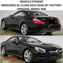Load image into Gallery viewer, MERCEDES SL-CLASS 2013-2018 19&quot; FACTORY OEM REAR WHEEL RIM 85284 A2314011702 #D