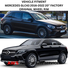 Load image into Gallery viewer, MERCEDES GLC43 2016-2019 20&quot; FACTORY OEM REAR AMG WHEEL RIM 85548 A2534012700