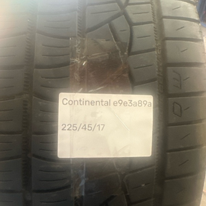 Continental PureContact Size 225/45/17