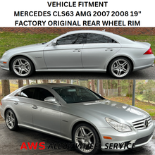 Load image into Gallery viewer, MERCEDES CLS63 AMG 2007 2008 19&quot; FACTORY ORIGINAL REAR WHEEL RIM 65447
