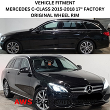 Load image into Gallery viewer, MERCEDES C-CLASS 2015 2016 2017 2018 17&quot; FACTORY ORIGINAL WHEEL RIM