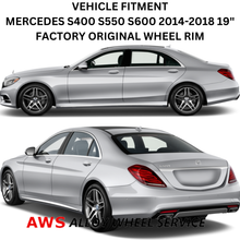 Load image into Gallery viewer, MERCEDES S550 2014-2018 19&quot; FACTORY OEM FRONT AMG WHEEL RIM 85348 A2224010000