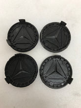 Load image into Gallery viewer, 4PC Mercedes-Benz 75MM Classic Dark Blue Wheel Center Hub Caps AMG Wreath