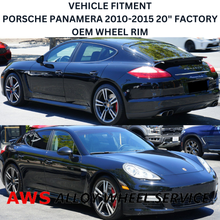 Load image into Gallery viewer, PORSCHE PANAMERA 2010-2015 20&quot; FACTORY OEM REAR WHEEL RIM 67416 97036219201