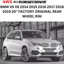 Load image into Gallery viewer, BMW X5 X6 2014-2019 20&quot; FACTORY OEM REAR WHEEL RIM 86058 36117846791