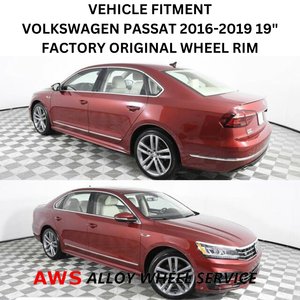 VOLKSWAGEN PASSAT 2016-2019 19" FACTORY OEM WHEEL RIM 70002 561601025PZ49