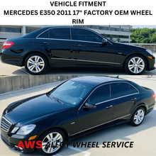 Load image into Gallery viewer, MERCEDES E350 2011 17&quot; FACTORY ORIGINAL WHEEL RIM 85145 A2124010402