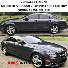 Load image into Gallery viewer, MERCEDES CLS550 2012-2014 19&quot; FACTORY OEM FRONT AMG WHEEL RIM 85255#D A2184011602
