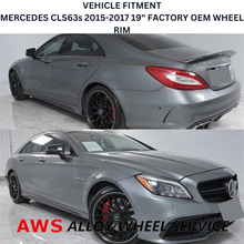 Load image into Gallery viewer, MERCEDES CLS63s 2015-2017 19&quot; FACTORY OEM FRONT AMG WHEEL RIM 85507 A2184011700