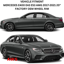 Load image into Gallery viewer, MERCEDES E-CLASS AMG 2017-2021 20&quot; FACTORY OEM FRONT WHEEL RIM 85544 A2134012500