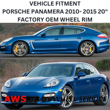 Load image into Gallery viewer, PORSCHE PANAMERA 2010-2016 20&quot; FACTORY OEM FRONT WHEEL RIM 67415 97036217806