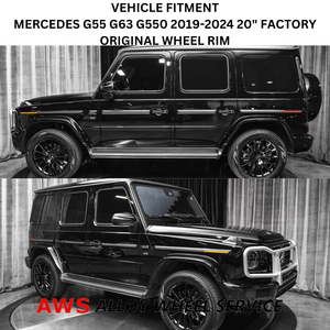 MERCEDES G55 G63 G550 2019-2024 20" FACTORY ORIGINAL WHEEL RIM 85715 A4634011700