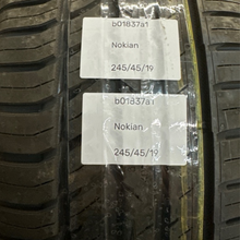 Load image into Gallery viewer, NOKIAN 245/45/19 TIRE b01837a1