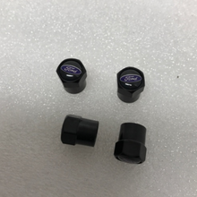 Load image into Gallery viewer, Set of 4 Ford Wheel Air Stem Valve Caps e029f341