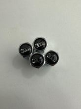 Load image into Gallery viewer, Set of 4 Universal Audi Wheel Stem Air Valve Caps