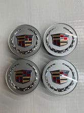 Load image into Gallery viewer, Set of 4 Center caps Hubcaps 2013 14 15 16 Cadillac ATS 7 spoke Polished Wheels Rims