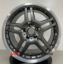 Load image into Gallery viewer, MERCEDES BENZ CL55 2006 19 INCH ALLOY RIM WHEEL FACTORY OEM REAR 85092 A2204001602