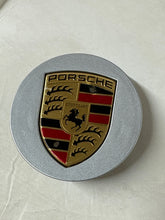 Load image into Gallery viewer, Porsche Center Cap OEM 911 Boxter 955 7l5601149 Pair Colored Crest 06a41e3a