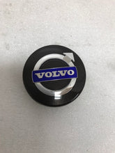 Load image into Gallery viewer, Set of 4 GENUINE OEM Volvo 30666913 Iron Mark Alloy Wheel Center Cap BLACK