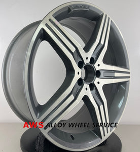 MERCEDES BENZ S63 AMG 2014-2019 20 INCH ALLOY FRONT RIM WHEEL FACTORY OEM 85356 A2224011200