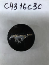 Load image into Gallery viewer, Ford Mustang Center Cap 54mm Black Chrome Pony OEM 2015 - 2020 FR3C1A096AC