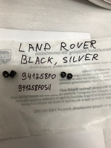 Set of 4 Universal  Land rover Black Wheel Stem Air Valve Caps