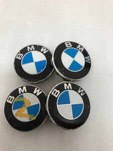 Set of 4 BMW Wheel Center Cap 68mm Genuine 36136783536 2baf8cf8