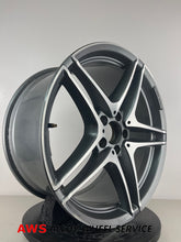 Load image into Gallery viewer, USED MERCEDES C-CLASS 2015-2019 19&quot; FACTORY OEM REAR AMG WHEEL RIM