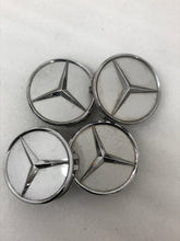Load image into Gallery viewer, 4x for Mercedes-Benz Silver Wheel Center Hub Caps 75mm 7962fcb8