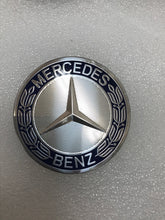 Load image into Gallery viewer, Set of 5 75mm Wheel Center Hub Caps Hubcaps Emblem Logo Dark Blue For Mercedes Benz