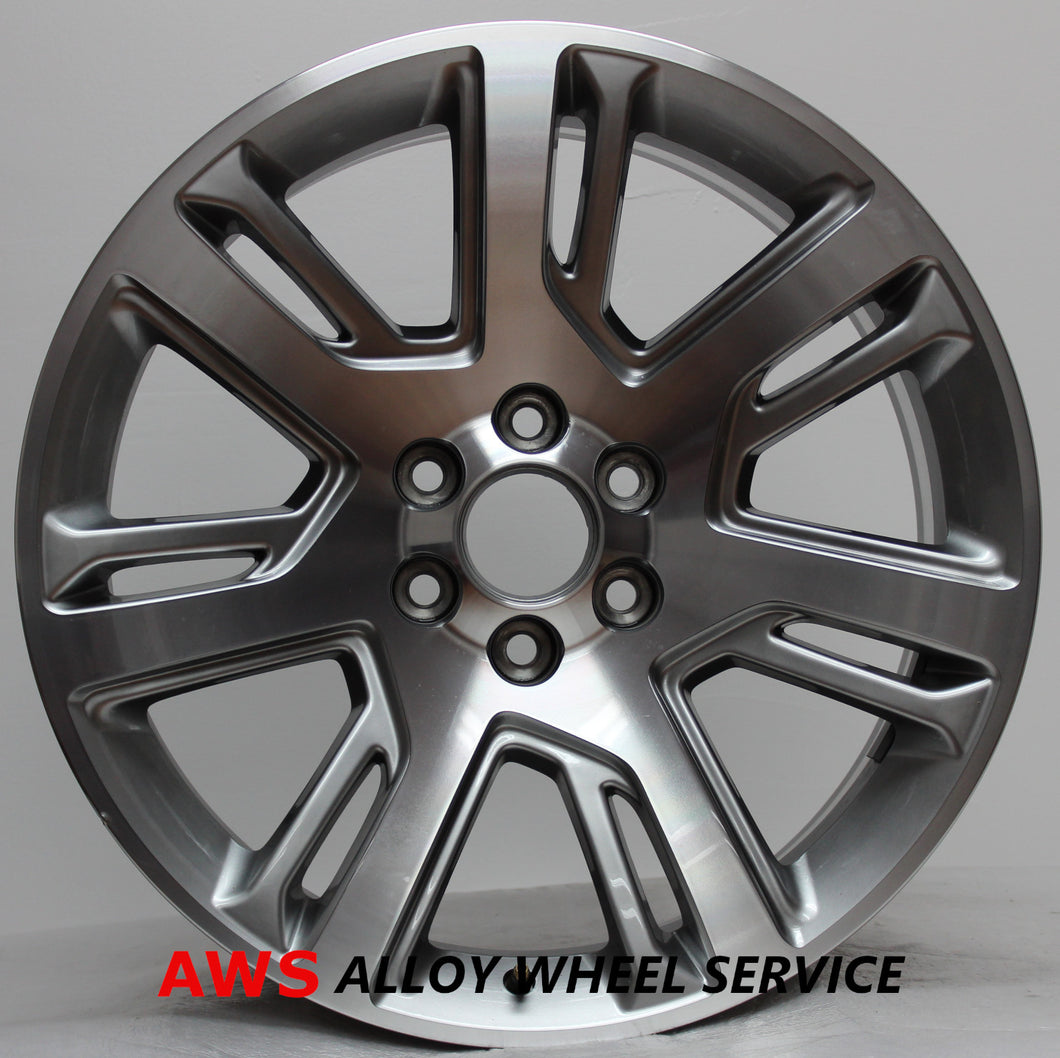 CADILLAC ESCALADE ESCALADE ESV 2015 2016 2017 2018 2019 2020 22 INCH ALLOY WHEEL RIM FACTORY OEM 4738 22939271   Manufacturer Part Number: 22939271; 22939280 Hollander Number: 4738 Condition: Remanufactured to Original Factory Condition Finish: MACHINED CHARCAOL Size: 22