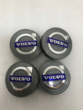 Load image into Gallery viewer, Set of 4 GENUINE OEM Volvo 30666913 Iron Mark Alloy Wheel Center Cap GRAY