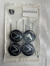 Load image into Gallery viewer, Set of 4 Lexus BLACK 62mm Center Caps 42603-53110